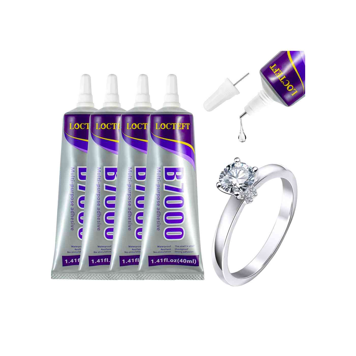 Factory Wholesale Fast-Setting And Durable Adhesive For Gemstone And Crystal Jewelry Repair With Crystal Jewelry Repair Glue