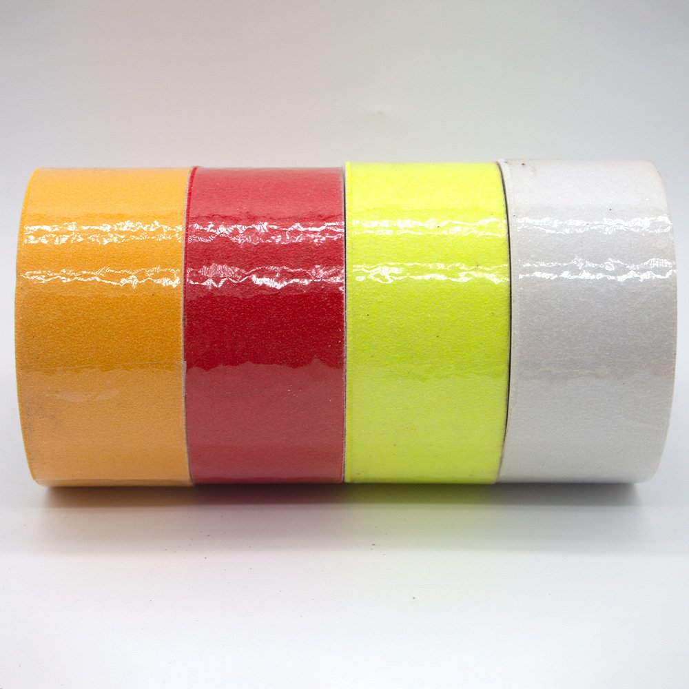 2023 Strong Sticky PVC Grip Non Slip Waterproof Frosted Steps Warning Anti-slip Tape Red Wear-resistant Adhesive Anti Slip Tape