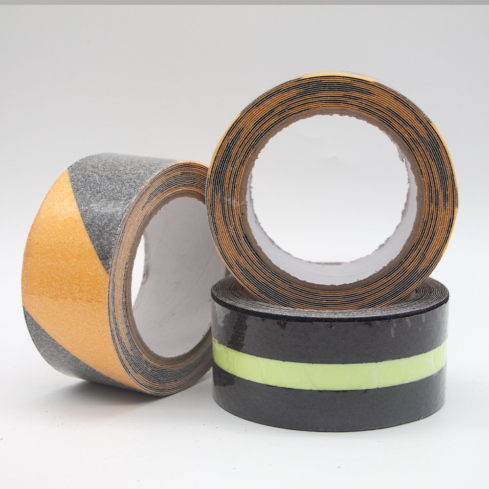 2023 Strong Sticky PVC Grip Non Slip Waterproof Frosted Steps Warning Anti-slip Tape Red Wear-resistant Adhesive Anti Slip Tape
