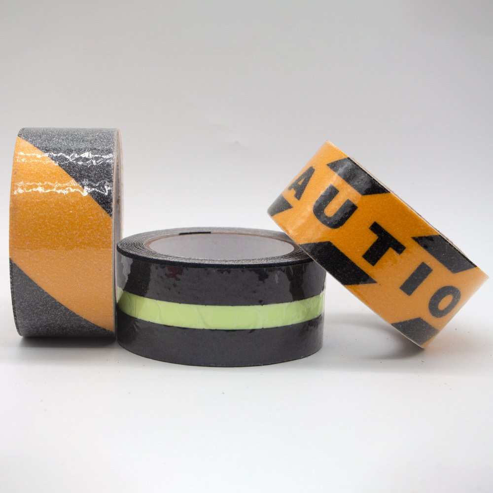 2023 Strong Sticky PVC Grip Non Slip Waterproof Frosted Steps Warning Anti-slip Tape Red Wear-resistant Adhesive Anti Slip Tape