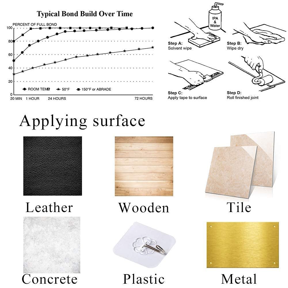 Double Sided Tape Strong Adhesive Transparent for Leather Work Phone Repair Battery Replacement Carpet Joining Seam Tape