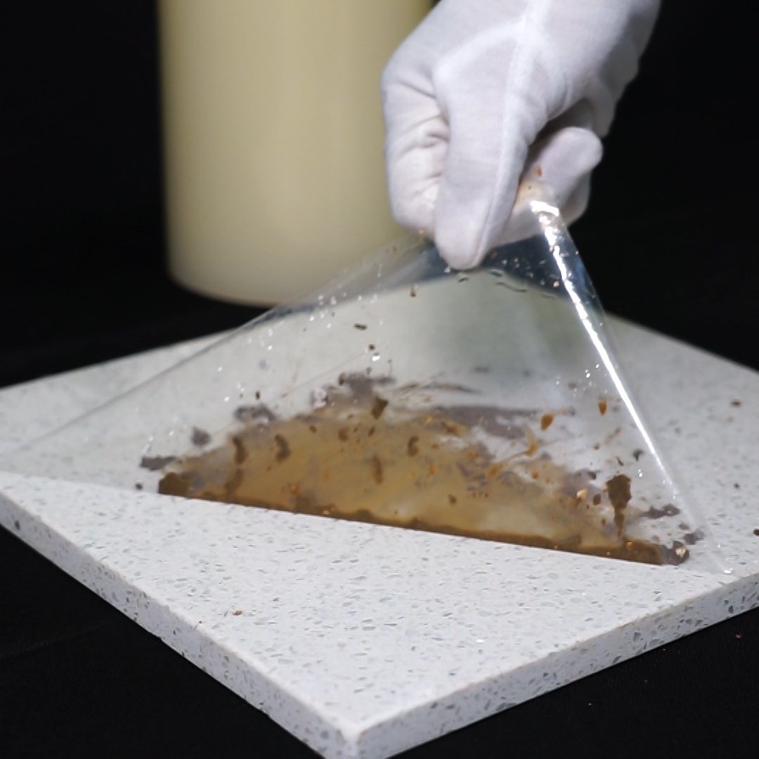 surface protection clear adhesive countertop pe protective film for marble