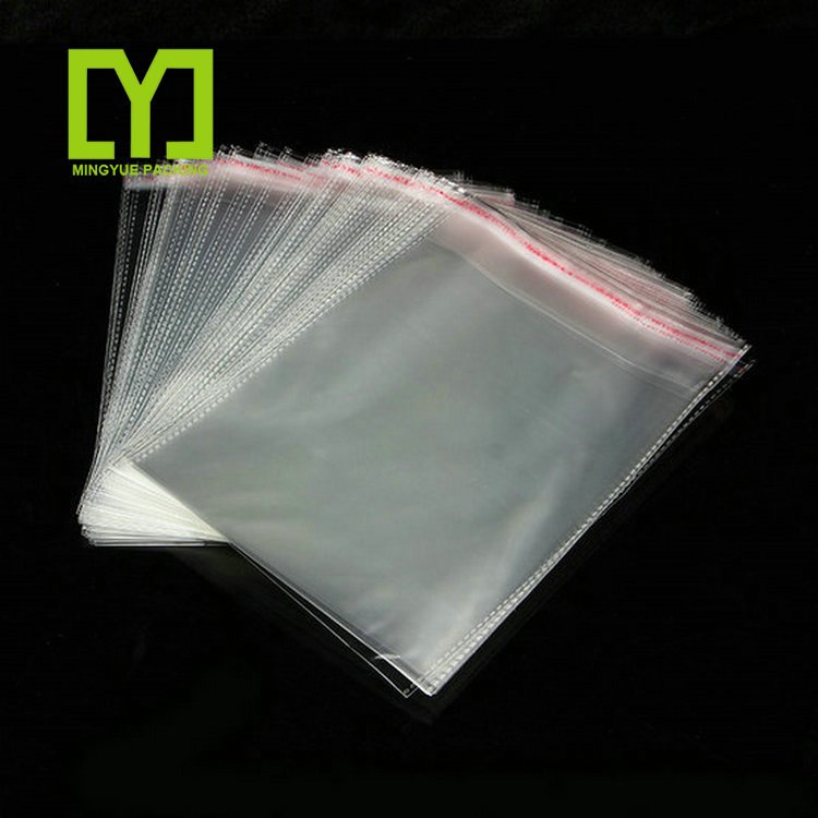 Transparent Self-Adhesive Necklace Accessories Gravure Printing Surface Plastic OPP Packaging Bag Garments Cloth Cellophane