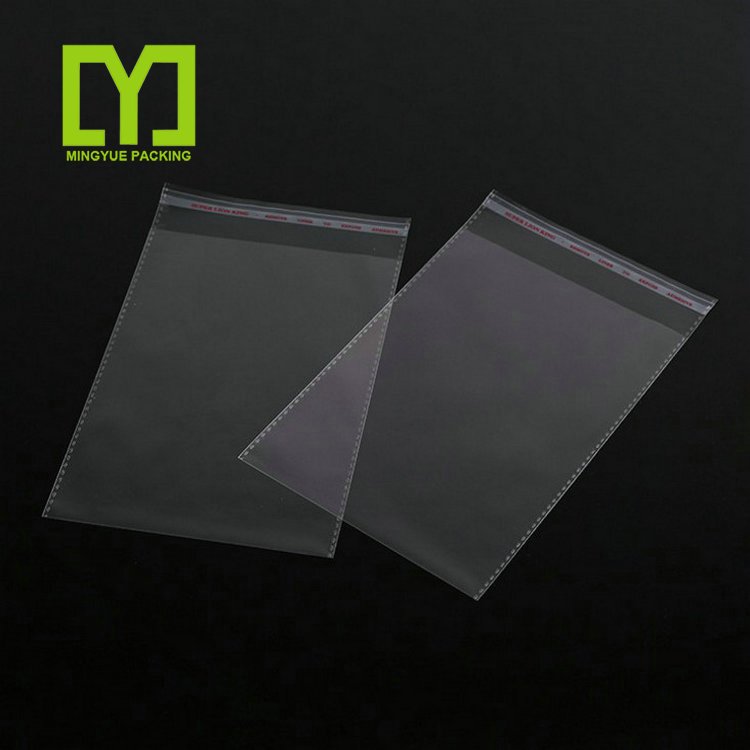 Transparent Self-Adhesive Necklace Accessories Gravure Printing Surface Plastic OPP Packaging Bag Garments Cloth Cellophane