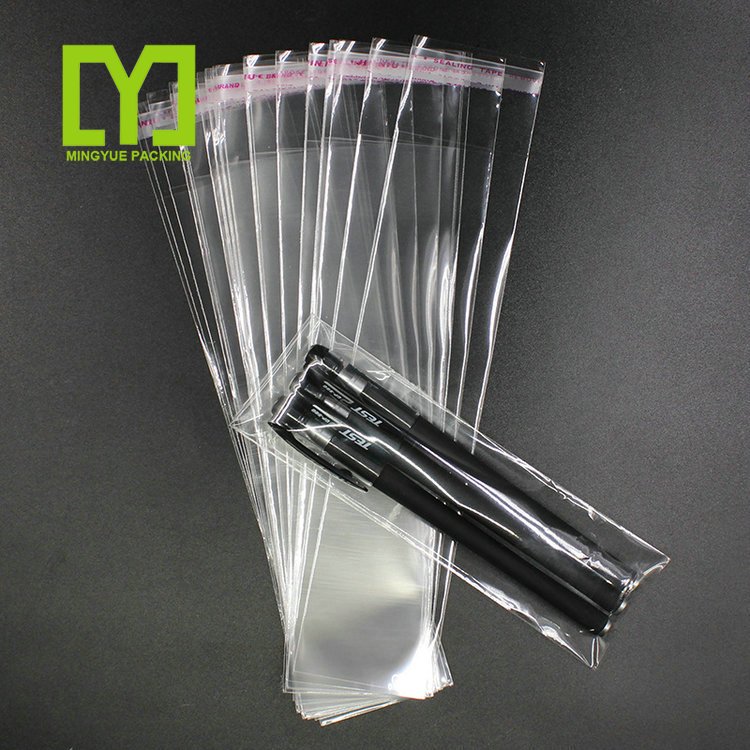 Transparent Self-Adhesive Necklace Accessories Gravure Printing Surface Plastic OPP Packaging Bag Garments Cloth Cellophane