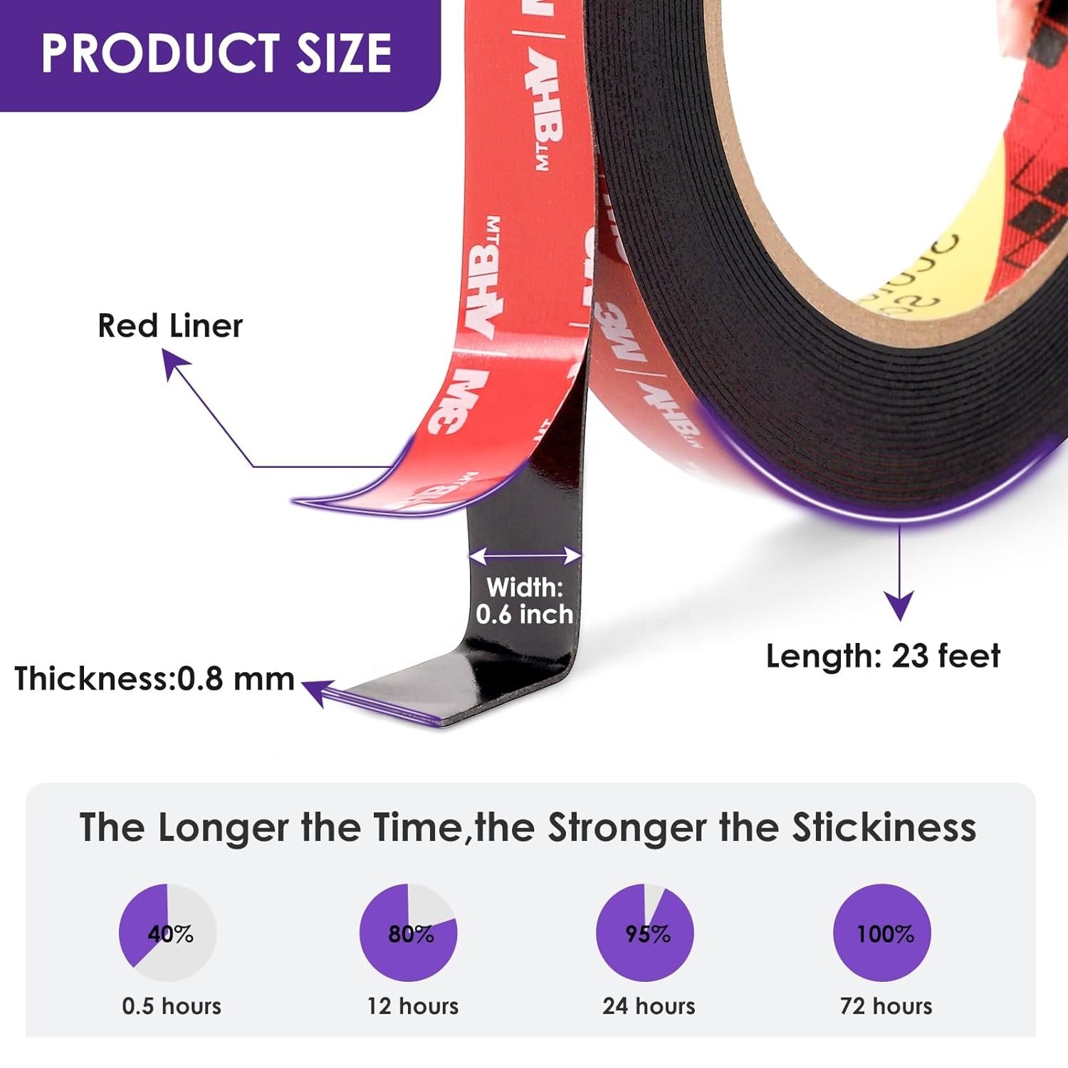 Customized die-cutting Double Sided Foam Tape adhesive tape 3m 4229P double tape 3m pe foam square foam pad