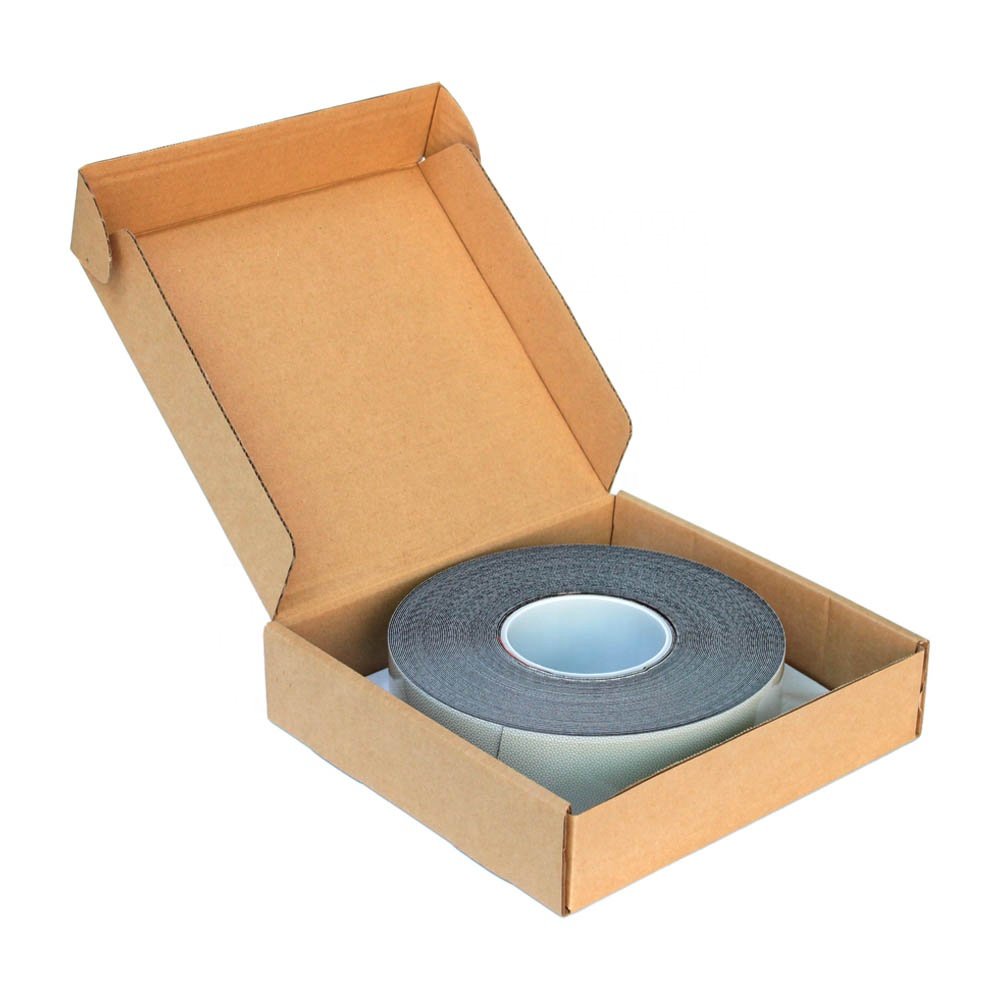 1- Recyclable Anti-slip Embossed Surface Dimple Silicone Coated Rubber Roller Wrapping Covering Winding Self Adhesive Tape