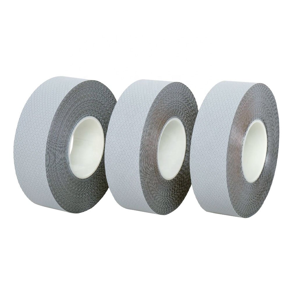 1- Recyclable Anti-slip Embossed Surface Dimple Silicone Coated Rubber Roller Wrapping Covering Winding Self Adhesive Tape