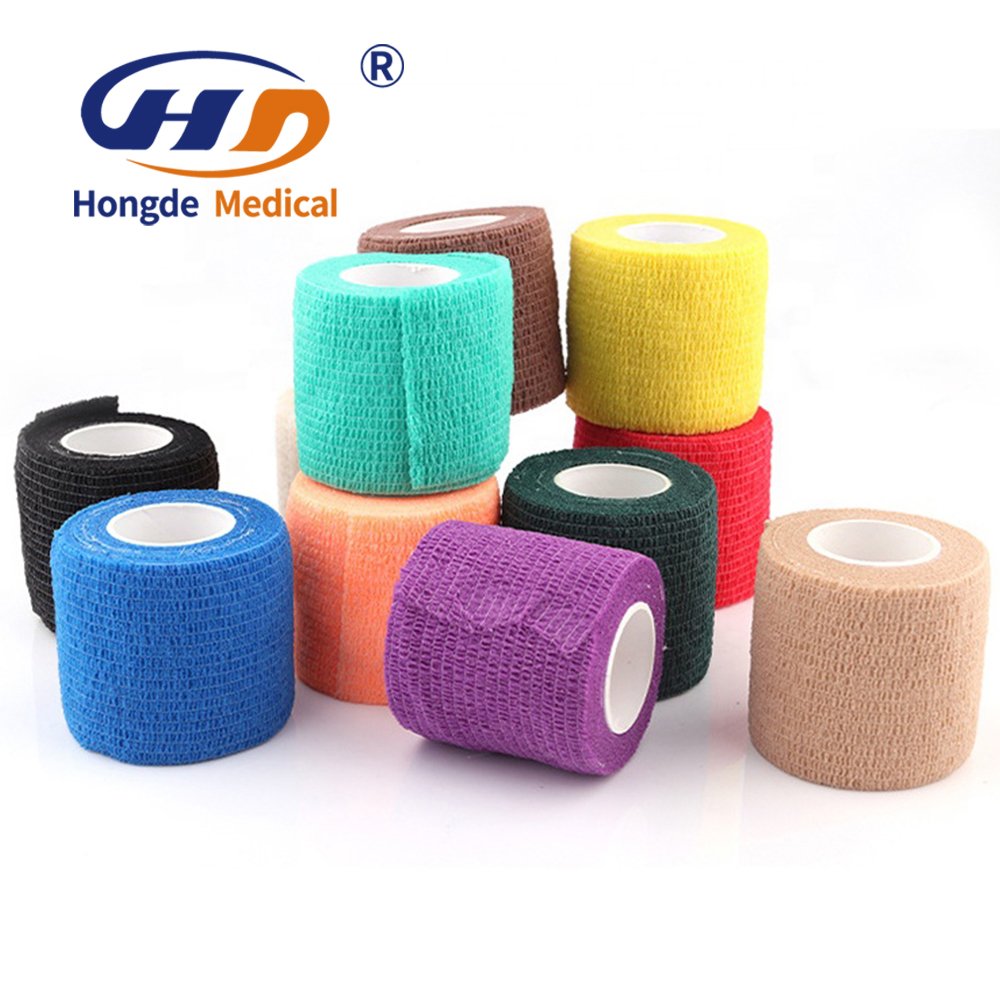 Self Adhesive Bandage Wrap Elastic Bandage Cohesive Bandage Vet Wrap Sports Wrap