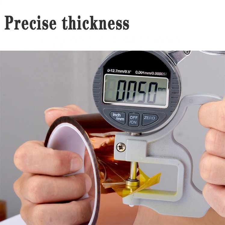 China Manufacturer Mylar Protection Silicone Adhesive Transparent Polyimide Tape