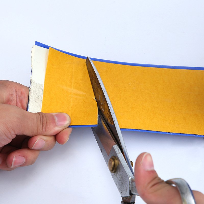 1mm Thick 3 Inch 75mm 80mm Yellow Black White PVC Vinyl Self Adhesive Heavy Duty Floor Safety Marking Tape for Concrete Floors