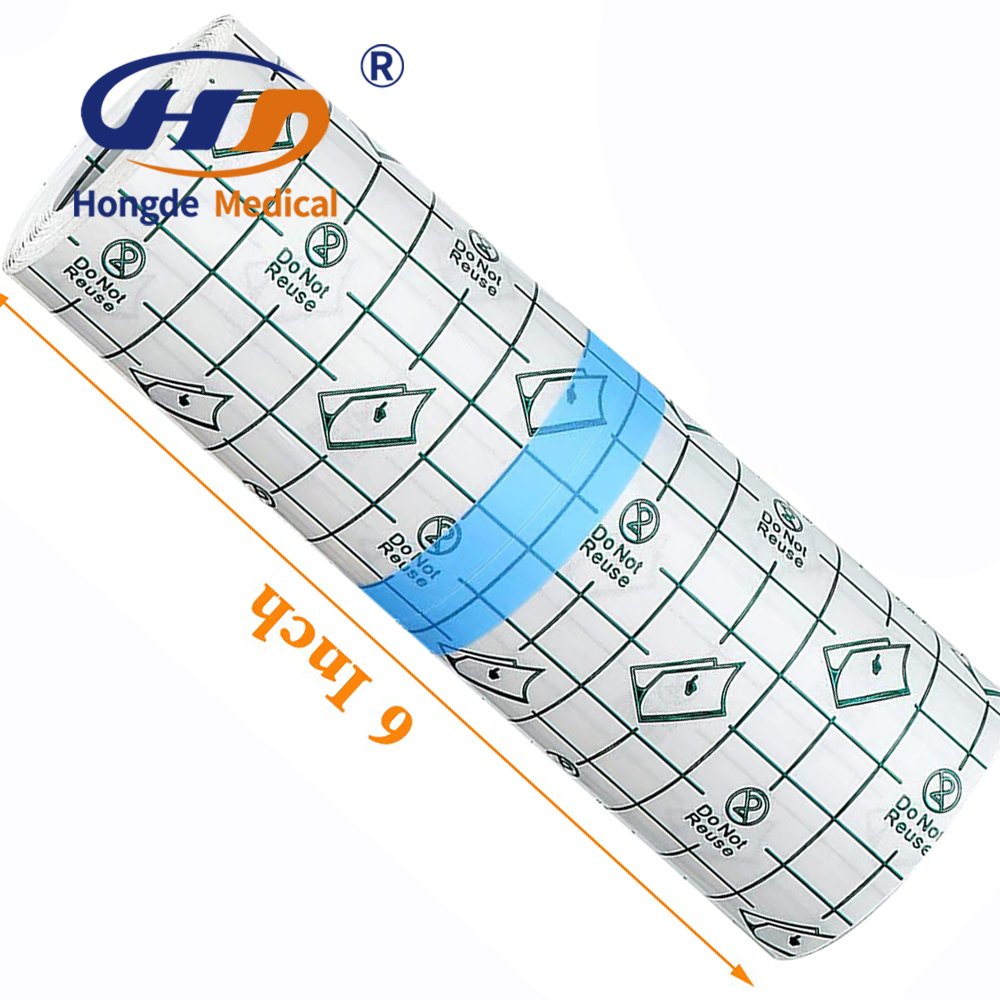 Wound Care Transparent Waterproof Adhesive PU Film Wound Dressing Medical Ultra-thin Breath PU Dressing Roll
