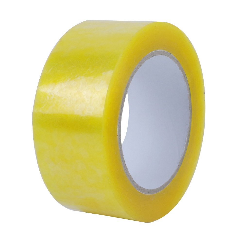 Water-proof No Bubbles Clear Lightly Yellowish Bopp Packing Tape Clear Adhesive Sealing Tape Transparent Acrylic Offer 7 Days
