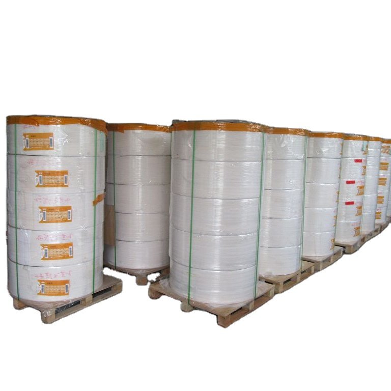 Premium Top Coated Self Adhesive Direct Thermal Label Material in Jumbo Roll for Shipping Labels Logistics Label