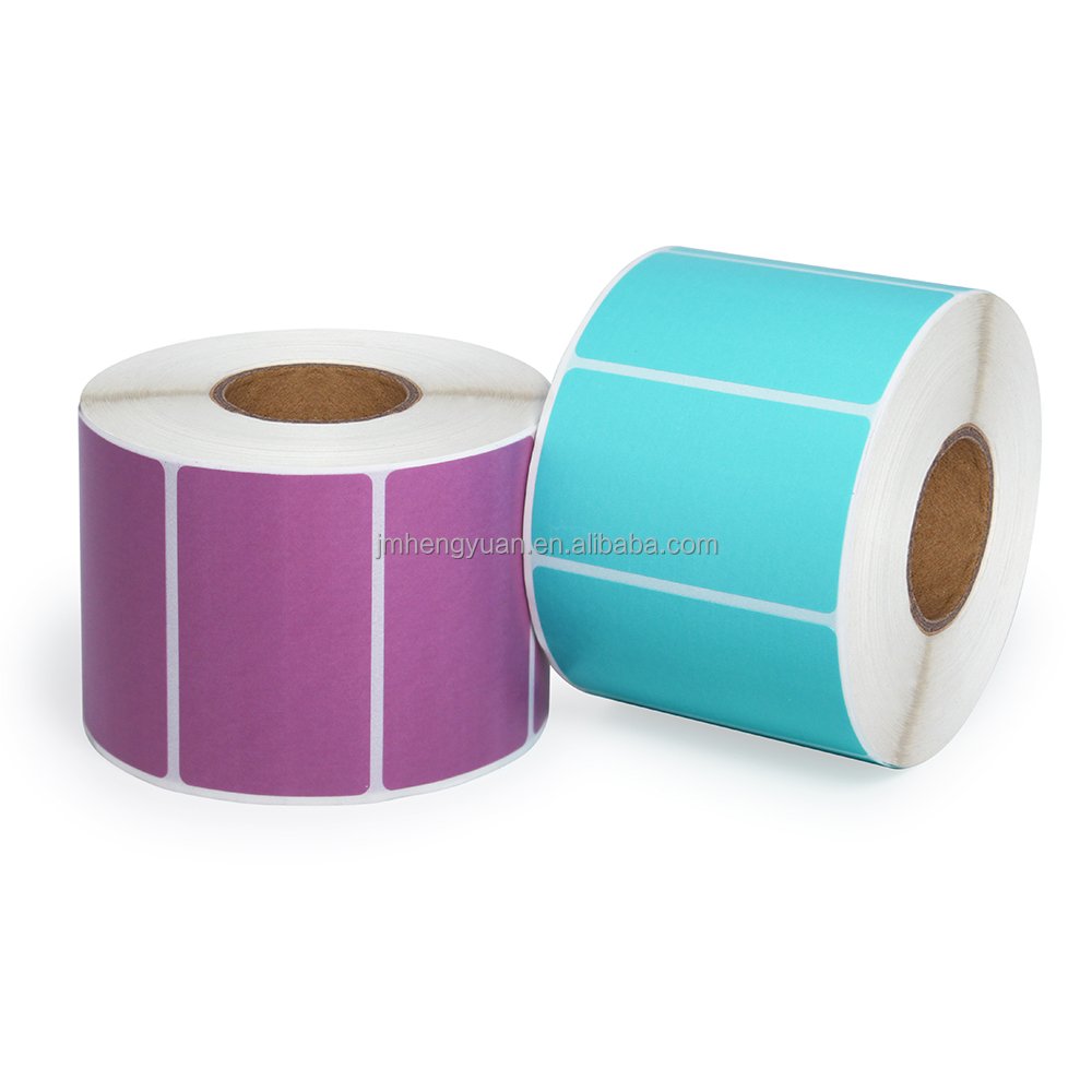 custom color print barcode label roll sticker 50x25 58x40 58x60 60x40 self adhesive paper direct thermal label etiquetas
