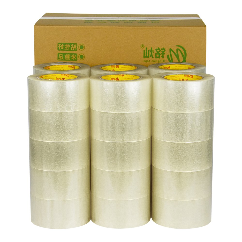 Self Adhesive Tape Custom Bopp Jumbo Roll Wholesale clear transparent 3 inch Clear BOPP Packing Tape