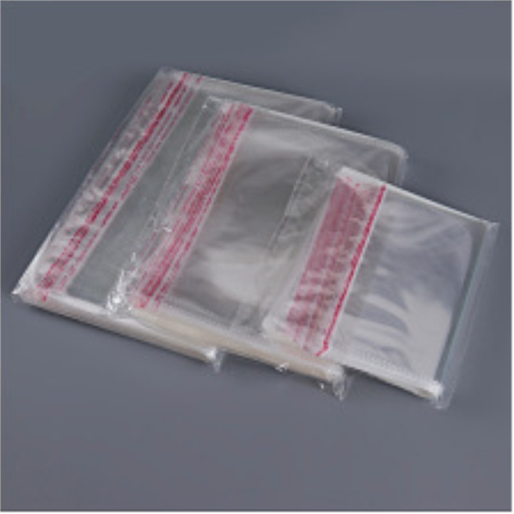 Wholesale Cheap Custom Transparent Adhesive Clothing T Shirt Cosmetics Bread Food Plastic Clear Polybag Opp Packaging Bag