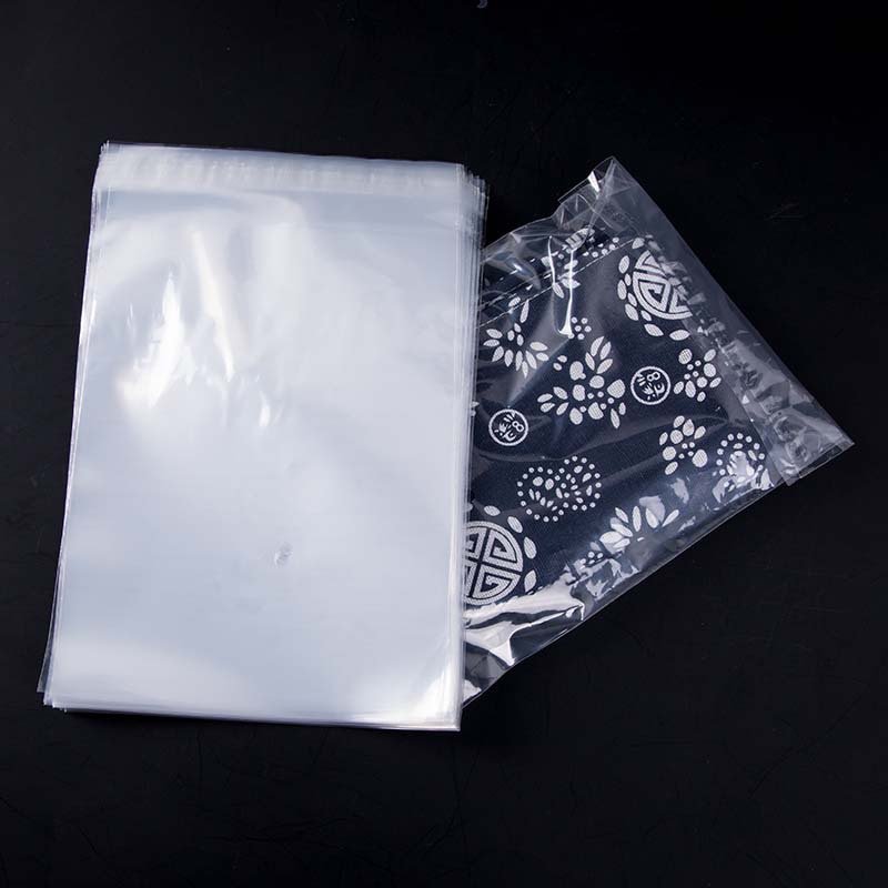 Factory Price Customized Packaging Transparent Clear Opp Plastic Bags With Self Adhesive