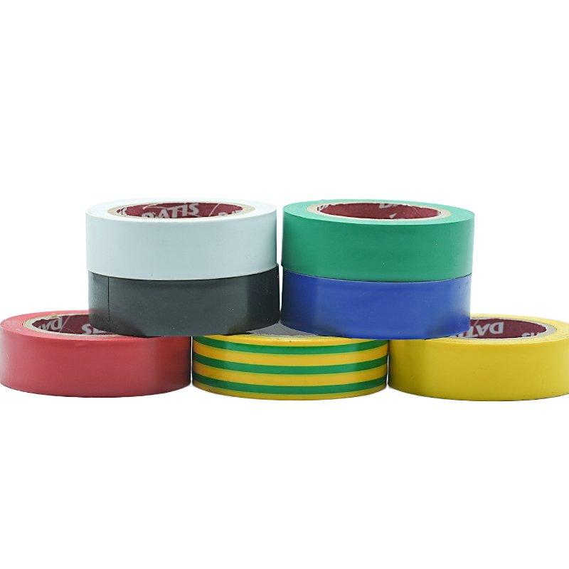 High Temperature Adhesive pvc black tape custom electrical insulation tape
