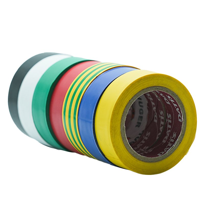 High Temperature Adhesive pvc black tape custom electrical insulation tape