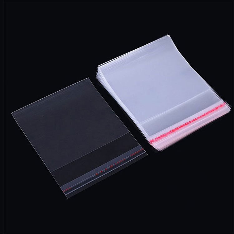 Multi Size Self Adhesive Seal Clear Plastic Bags Transparent Storage Plastic Poly OPP Bags For Jewelry Packaging