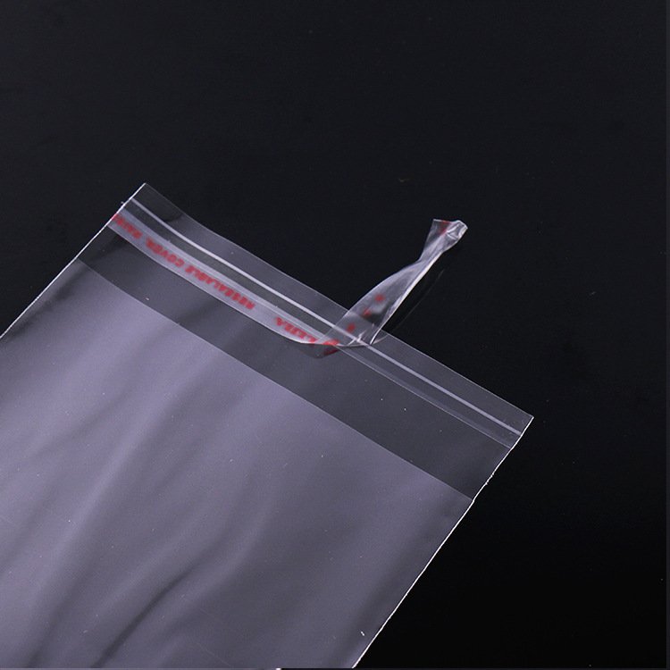 Multi Size Self Adhesive Seal Clear Plastic Bags Transparent Storage Plastic Poly OPP Bags For Jewelry Packaging