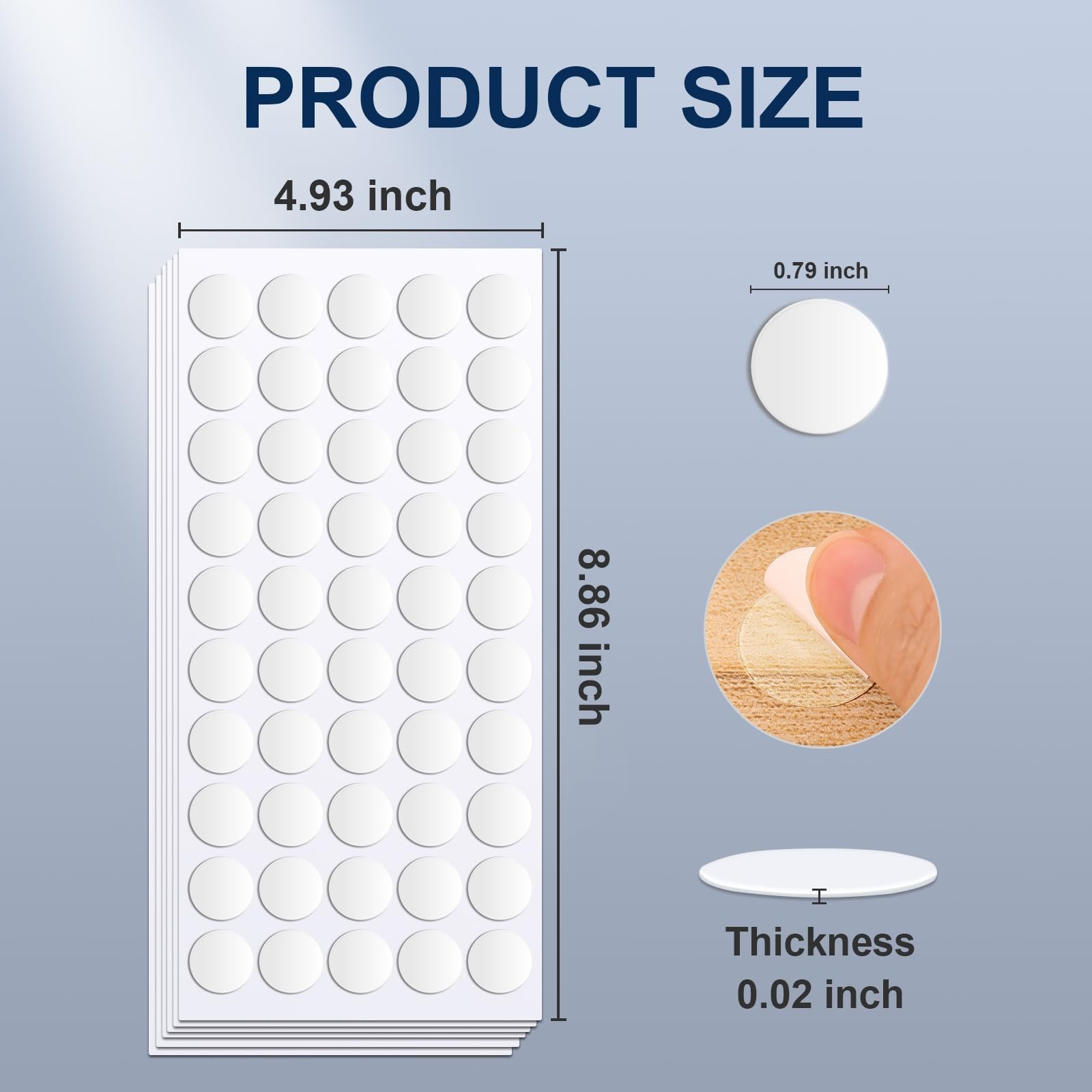 Customized Die Cut Double Sided Adhesive Paper Film Nano Tape Nano Bubble Balloons Kit Water Ball Adhesive Tape