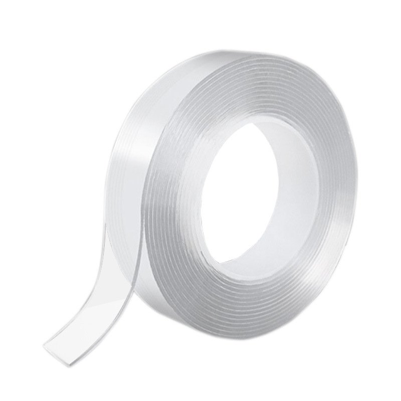 Used for wall waterproof PU 1-2mm nano double-sided tape heavy washable traceless double-sided nano tape transparent adhesive