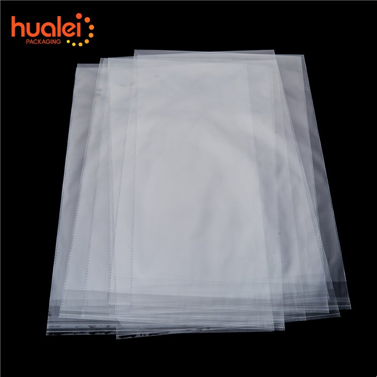 100Pcs/Pack 19cm Width Large Self Adhesive Transparent Clear Packaging Cpp Bopp Plastic Opp Bags For Clothing Garment