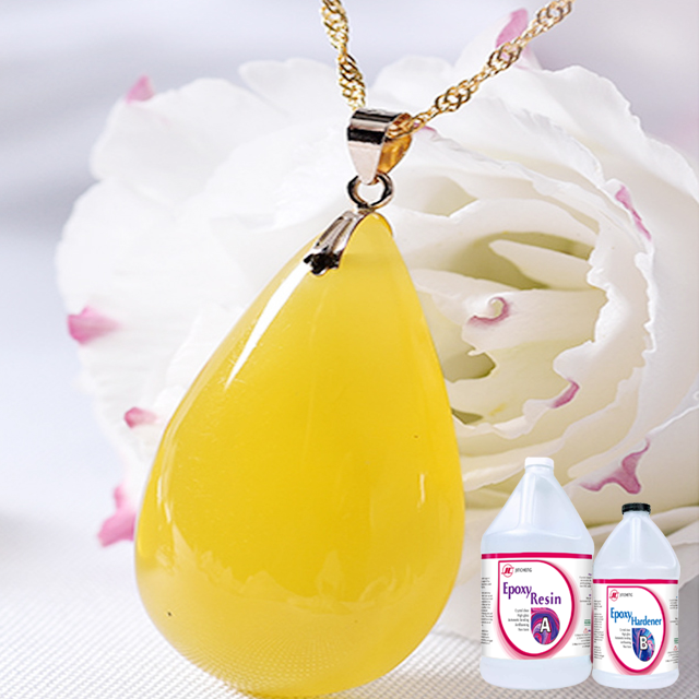 Premium Clear Epoxy Resin Kit Art Casting Resin Jewelry DIY Crafts Molds Easy Mix 1:1 Ratio