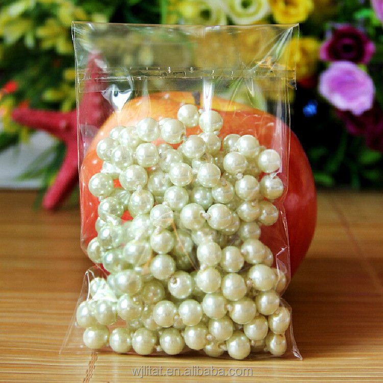 Customized size Food Grade Self Adhesive Clear transparent OPP BOPP Cellophane Bag