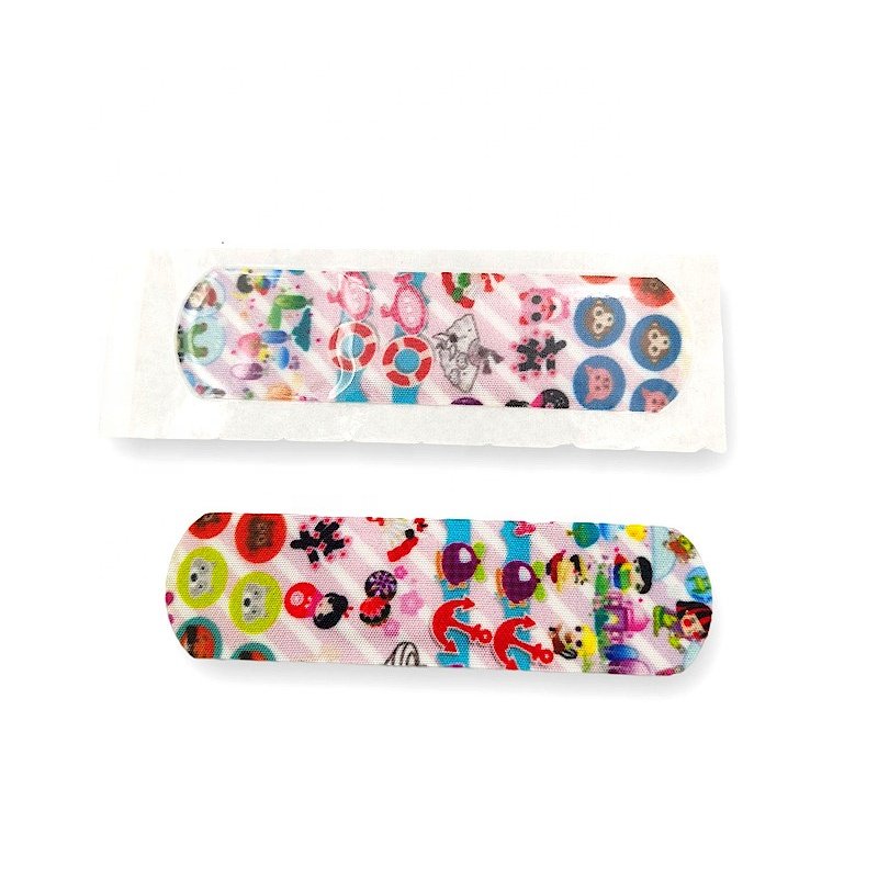 Health Medical Products Adhesive Bandages Cute Patterns Adhesive Wound Plaster Safety Kids Band Aid