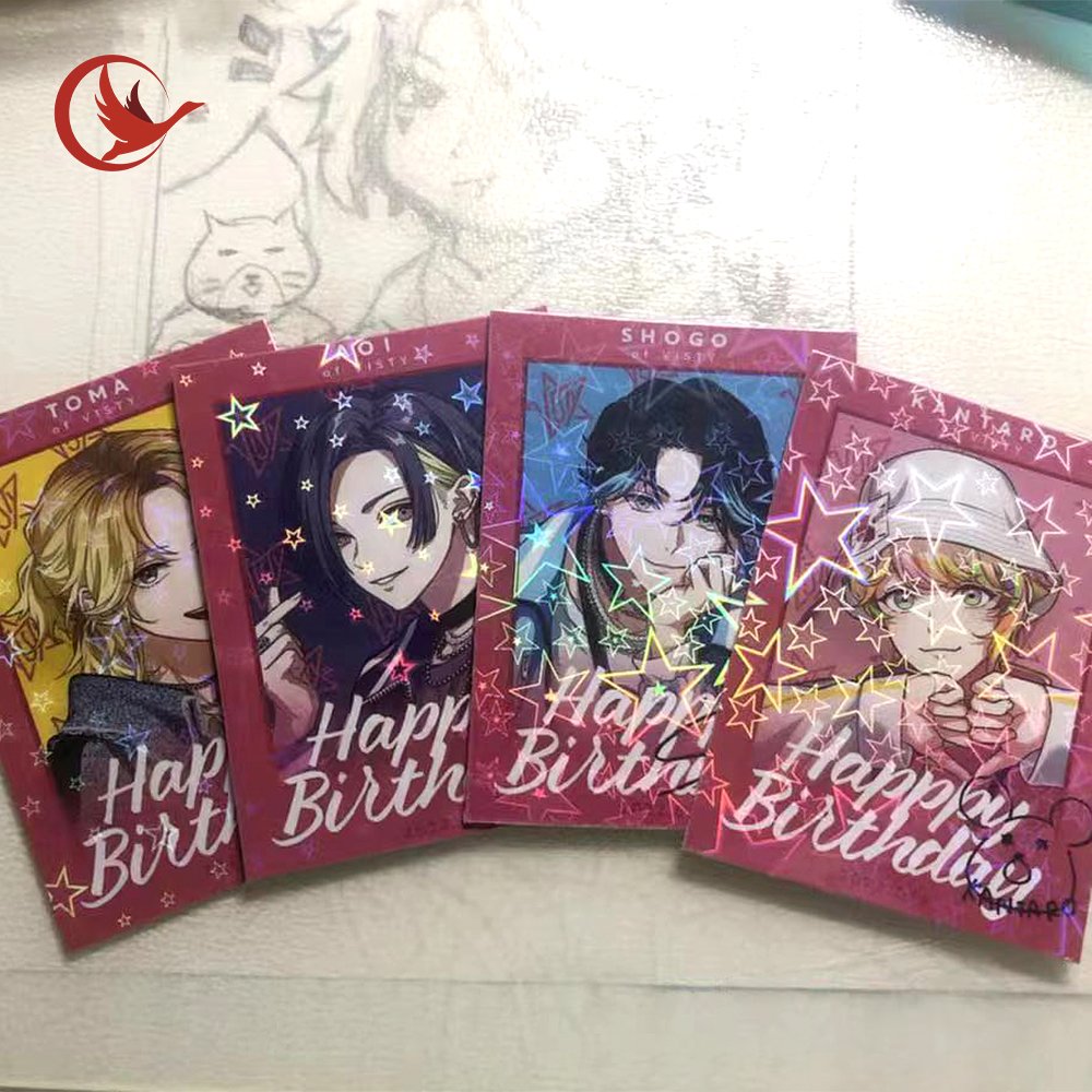Holographic sheets Laser Cold Lamination Film with various patterns heart/star laser cold lamination film