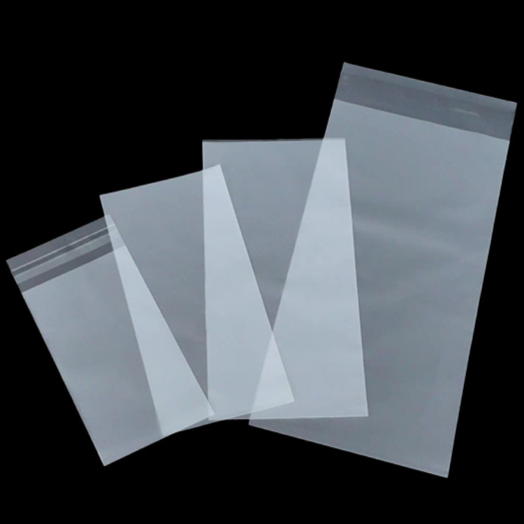 Custom logo printing biodegradable pouch frosted swimwear clothing packaging bag with self adhesive GRS