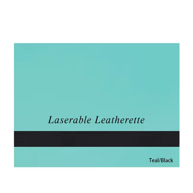 Custom Design Leather Sheets for Laser Engraving with Adhesive Backing Laserable Leatherette