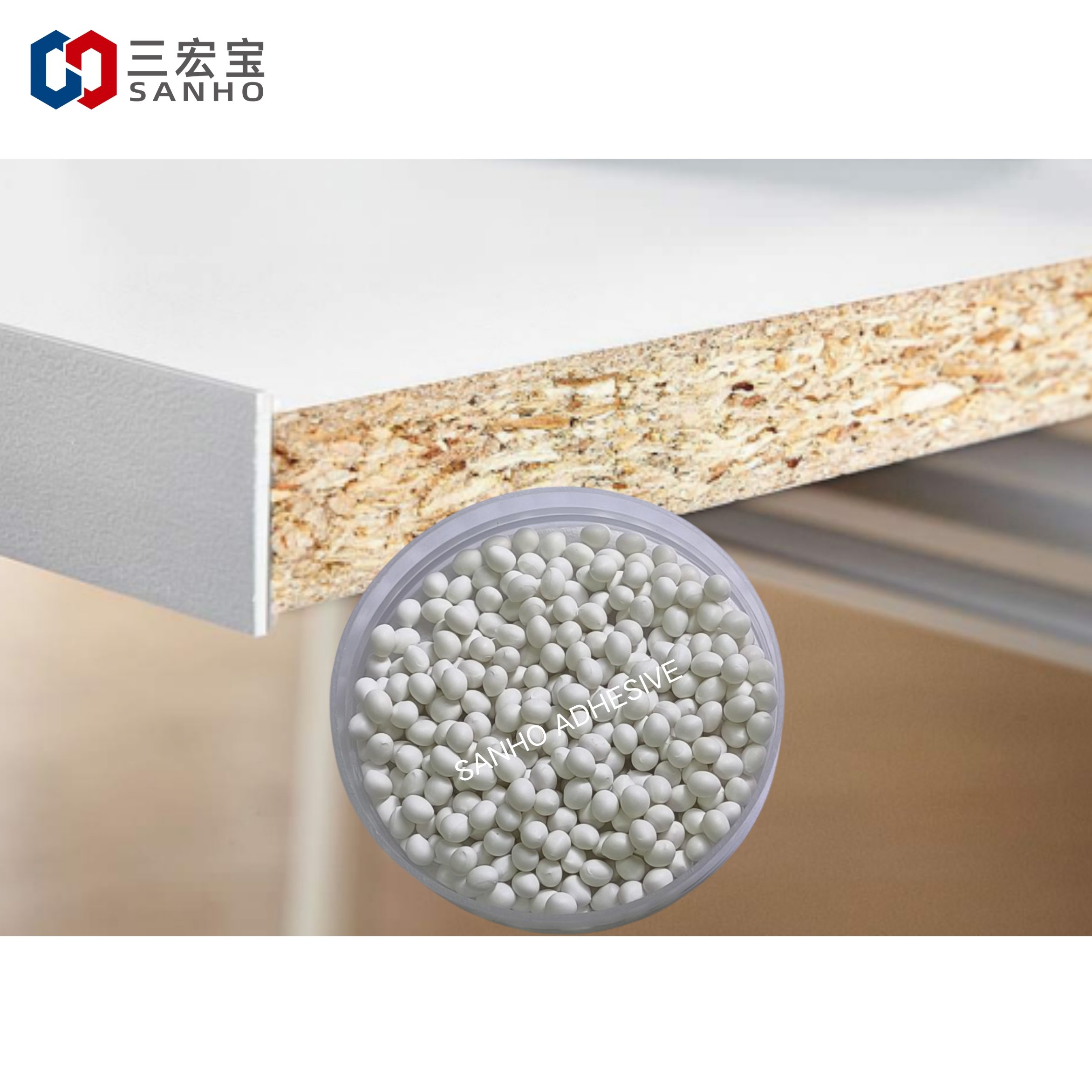 Furniture glue white transparent yellow black granular glue EVA hot melt adhesive glue for pvc edge banding