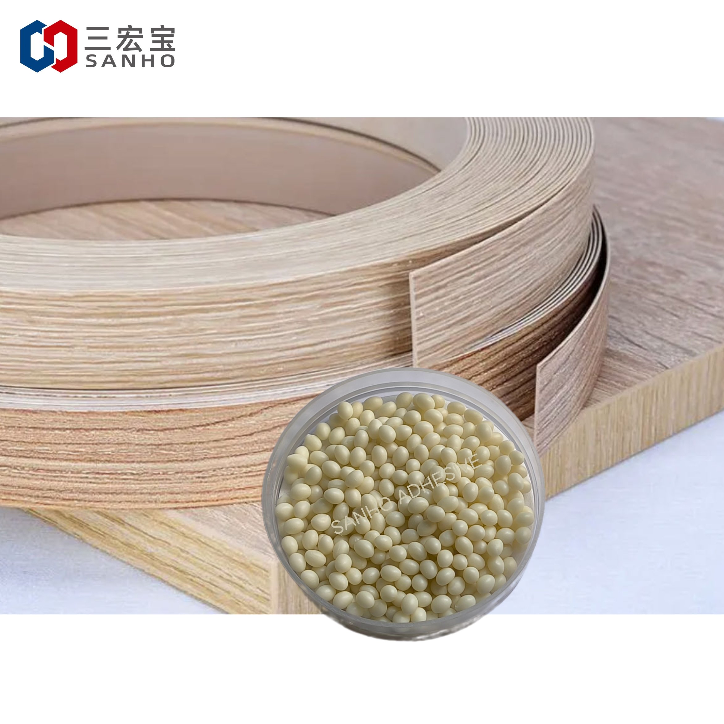 Furniture glue white transparent yellow black granular glue EVA hot melt adhesive glue for pvc edge banding