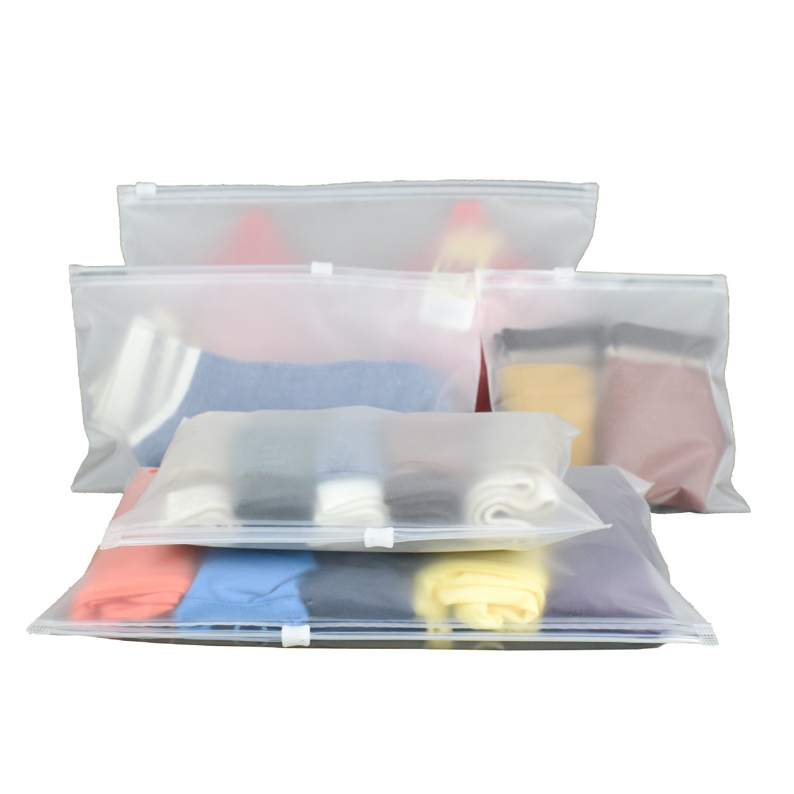 Compostable Sustainable Cornstarch Custom Logo Biodegradable Clear Self Adhesive Garment Cloth Apparel Bags for Packaging