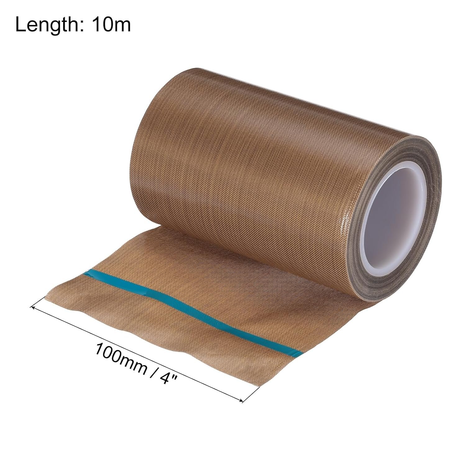 High temperature resisting insulation PTFE tape PTFE Fabric Tape Adhesive PTFE Film Tape for Vacuum Sealer Machine Hand Sealers