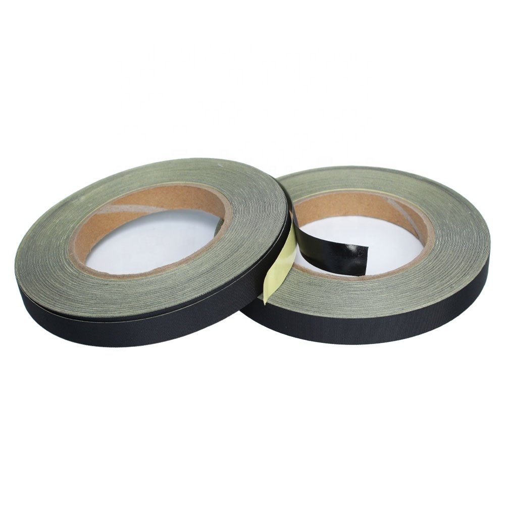 1- Flame Retardant Electrical Insulation Black and White Color Acetate Cloth Self Adhesive Tape