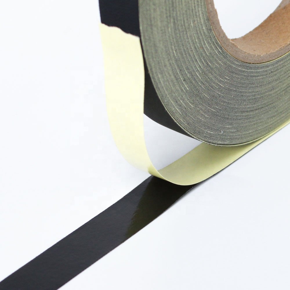 1- Flame Retardant Electrical Insulation Black and White Color Acetate Cloth Self Adhesive Tape