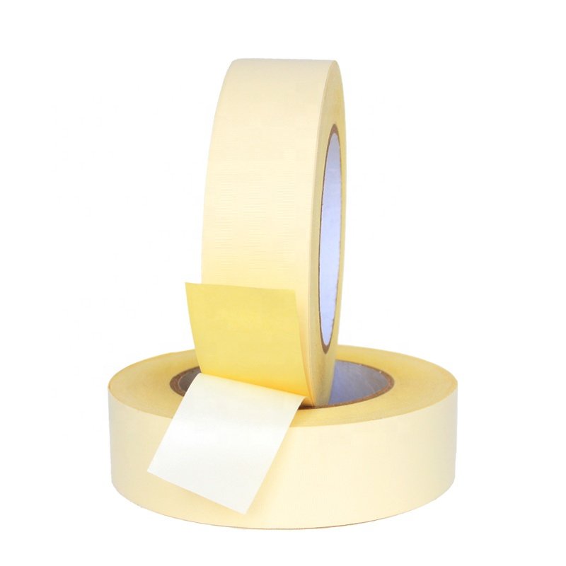 1- Flame Retardant Electrical Insulation Black and White Color Acetate Cloth Self Adhesive Tape