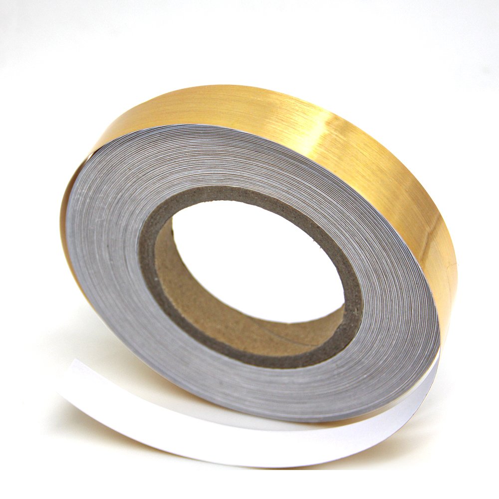 Home Decoration Tape Self Adhesive Waterproof Gold Silver Foil Floor Tile Beauty Seam Stickers DIY Copper Foil Strip Wall Sti