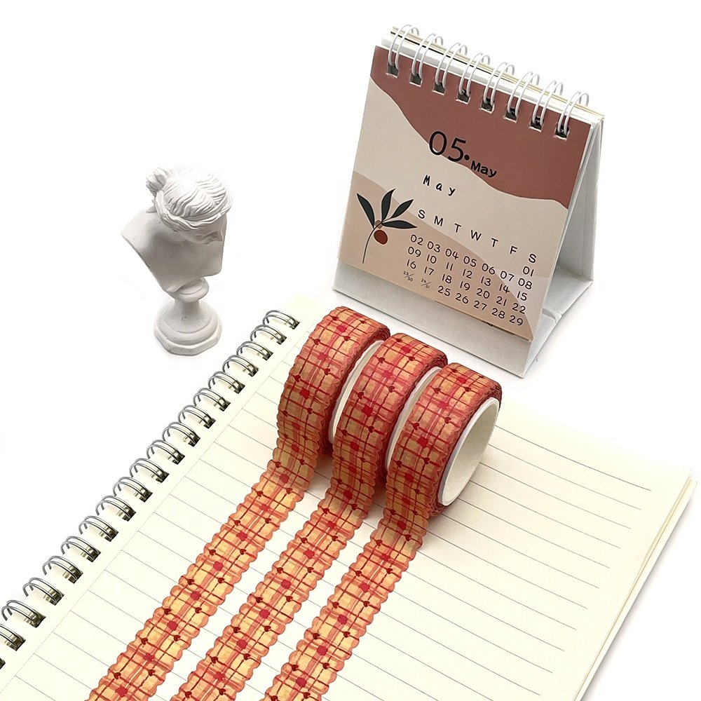 Custom Printed Masking Petal Washi Tape Manufacturer Personal Design Self Adhesive Color Decoration Tape