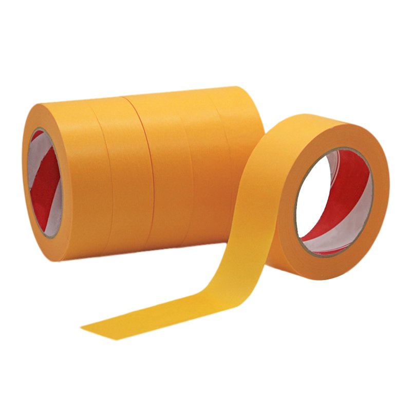 UV resistance 60 days no residue adhesive washi paper orange painters masking tape for car automotive painting