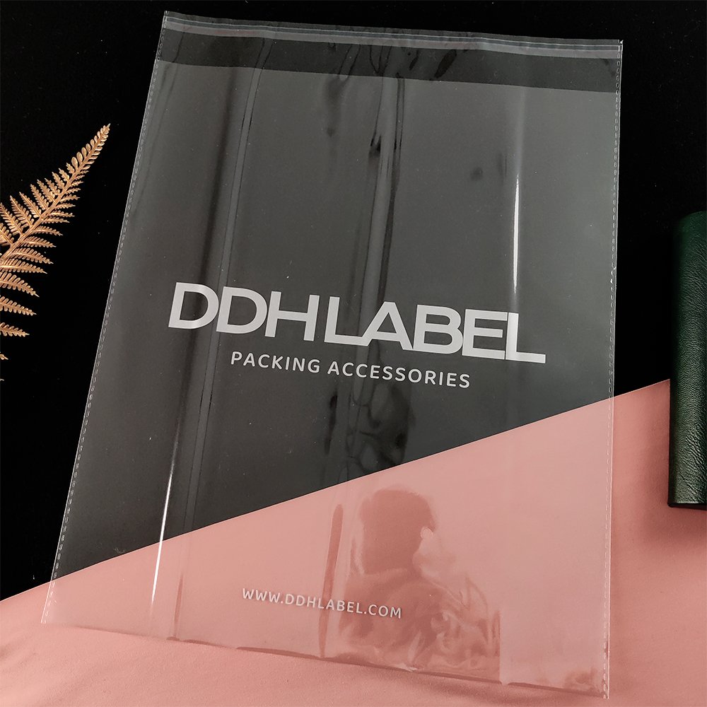 Factory Price Customized Packaging Transparent Clear Opp Plastic Bags With Self Adhesive