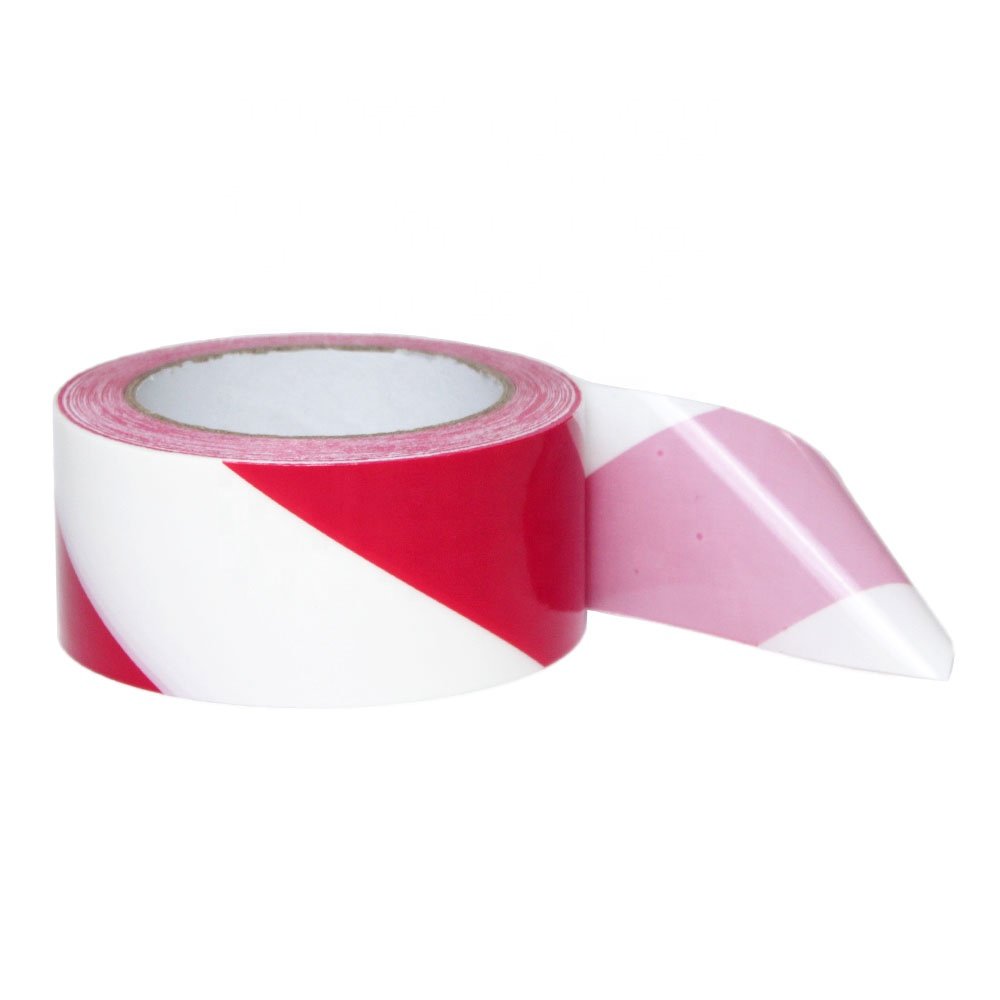 1- High Viscosity Recyclable PET and PVC Film Base Material Floor Marking Warning Caution Self Adhesive Tape