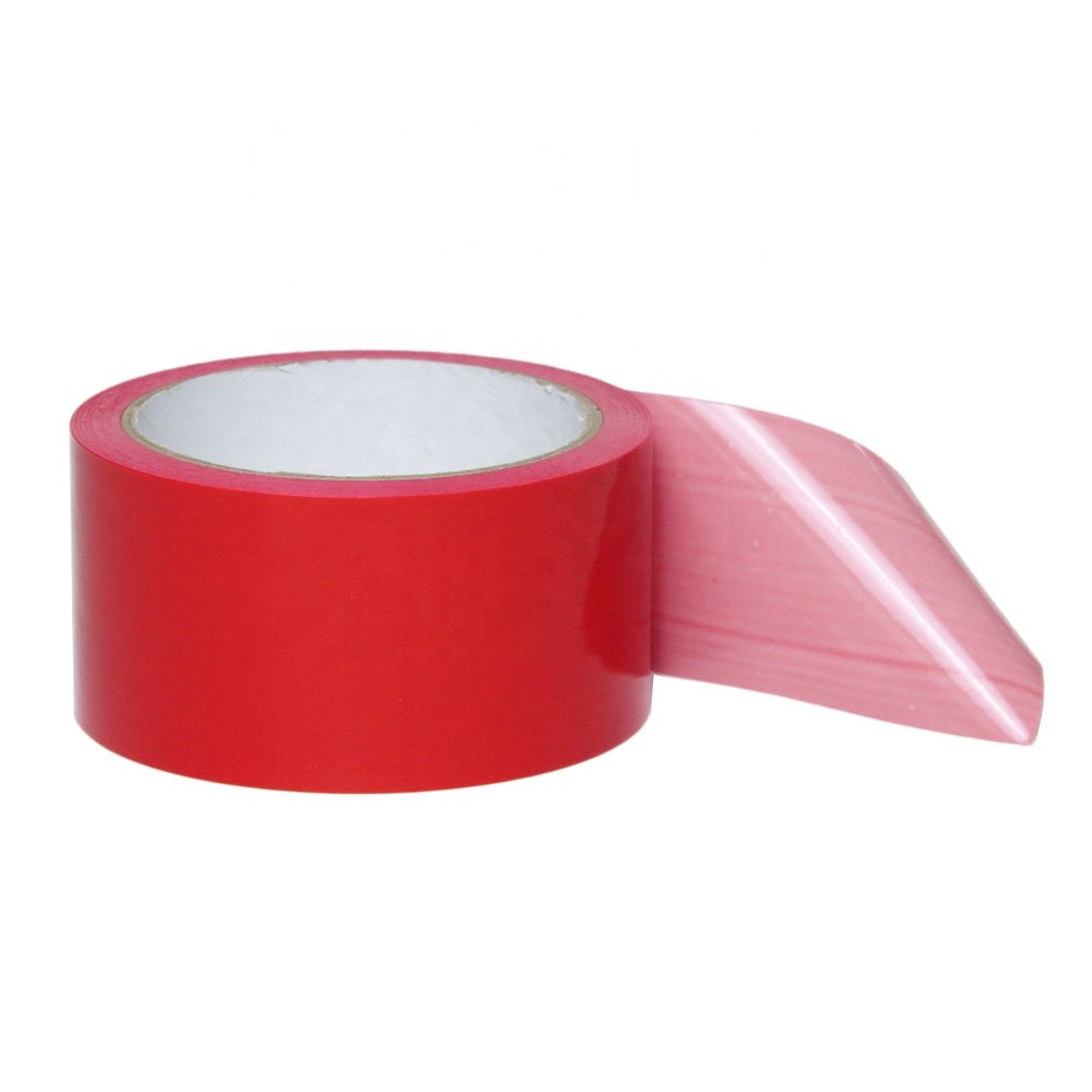 1- High Viscosity Recyclable PET and PVC Film Base Material Floor Marking Warning Caution Self Adhesive Tape