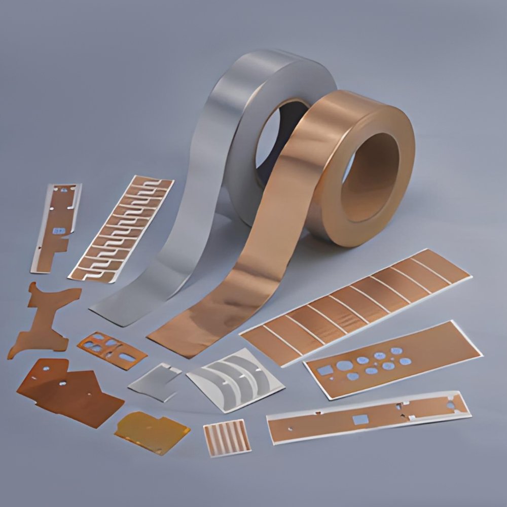 HWK 10mm Conductive Copper Foil Tape Electromagnetic Signal Shielding Adhesive Paper Film Waterproof 30mm Width Copper Foil Tape