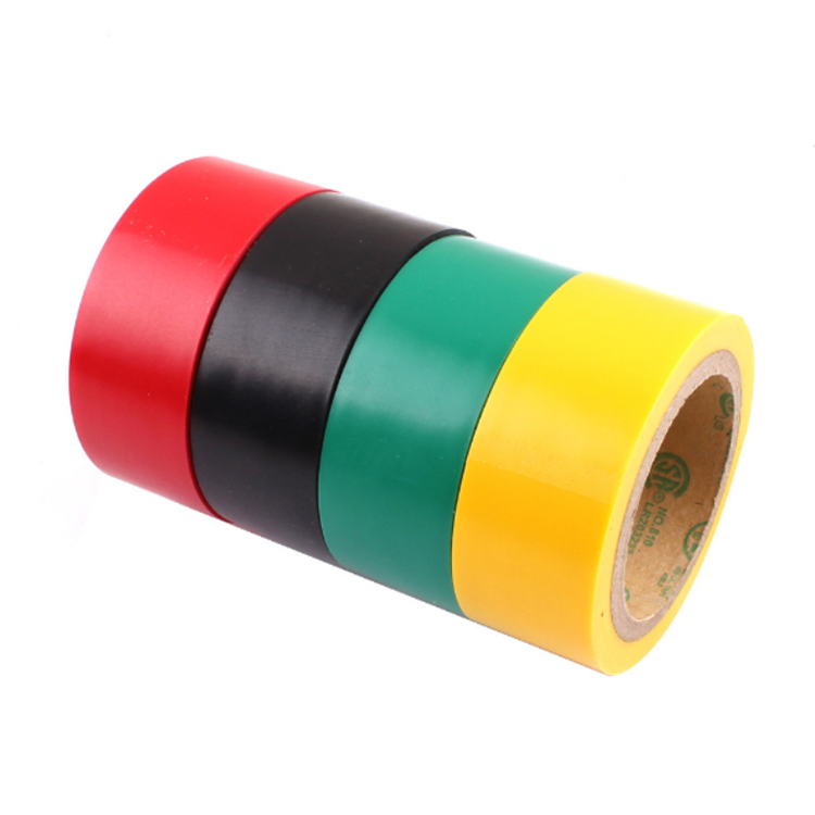 Wholesale PVC ROHS Electrical Tape Single Side Pressure Sensitive Adhesive Waterproof Masking Insulation Tape